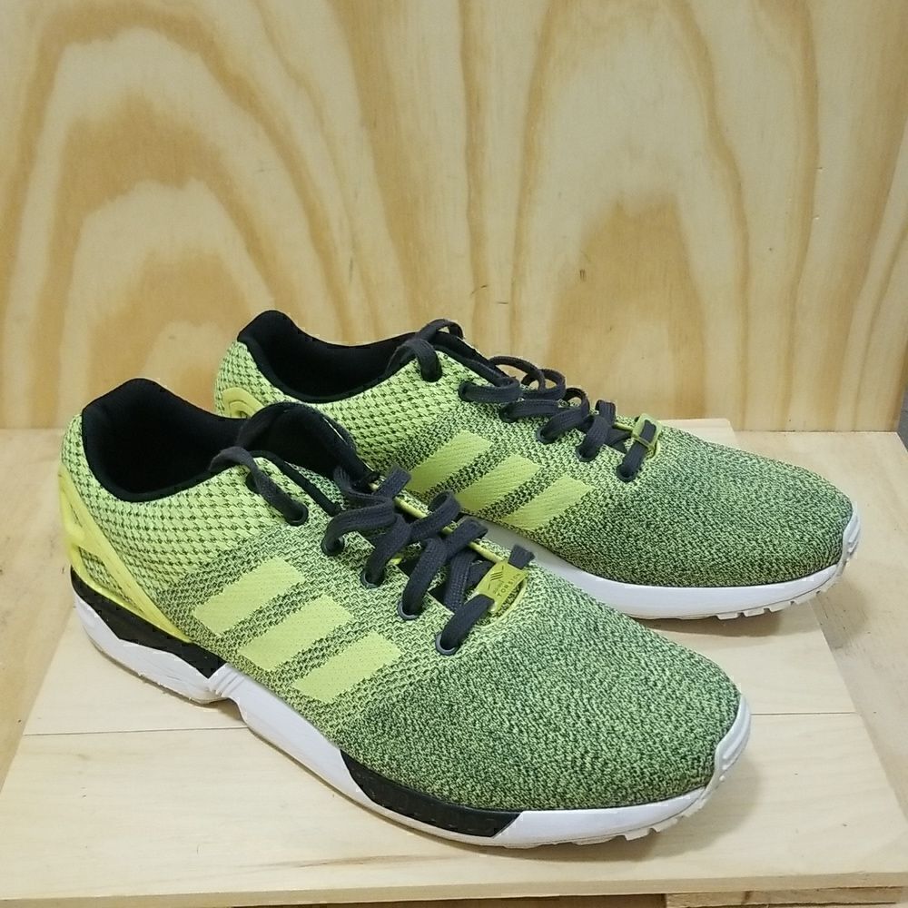 Adidas Torsion Neon green Weave Sneakers Men Size 13